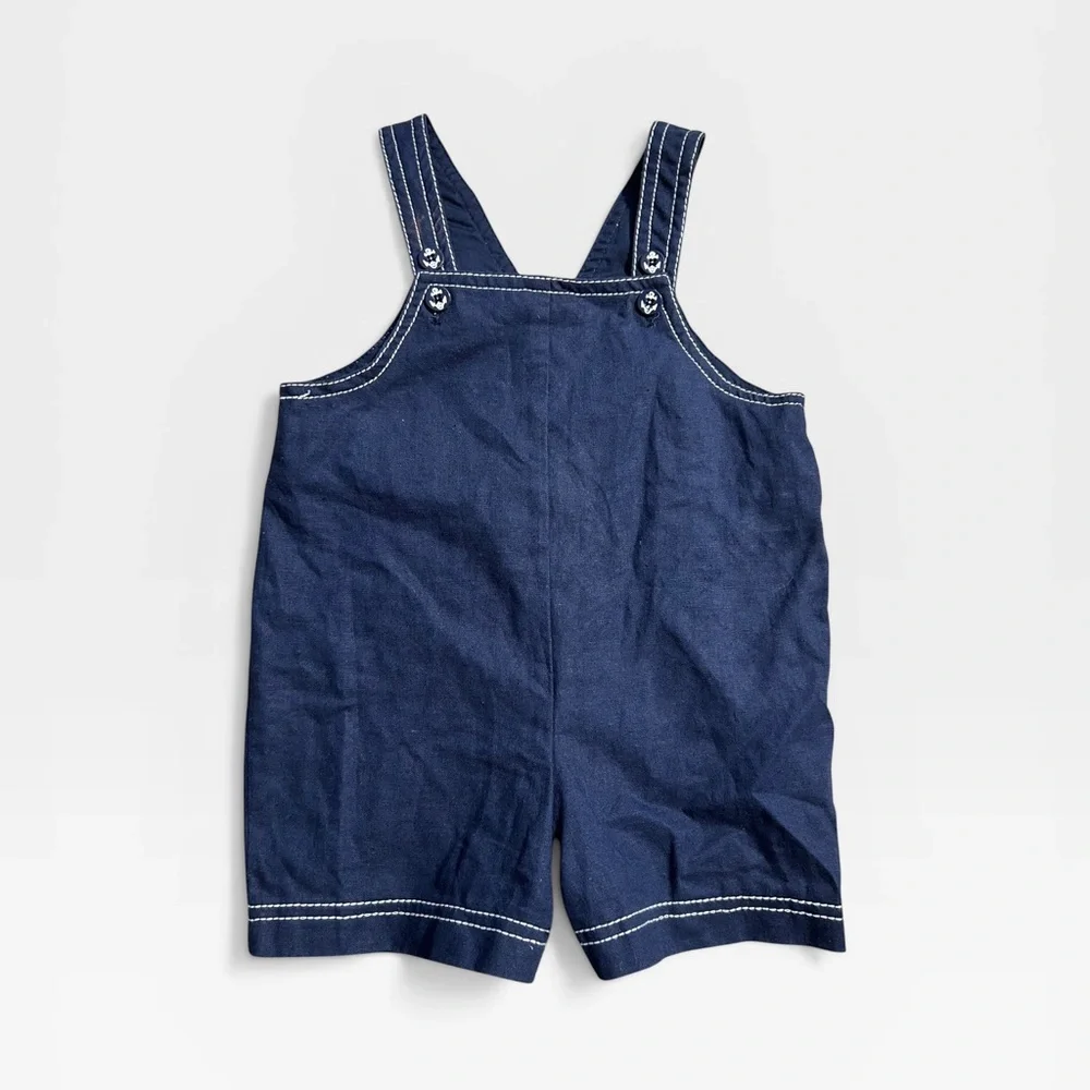 5 for $25🔥Navy Nautical Overalls Boys‎ 2T
